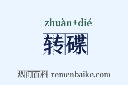 转碟是什么意思的图片